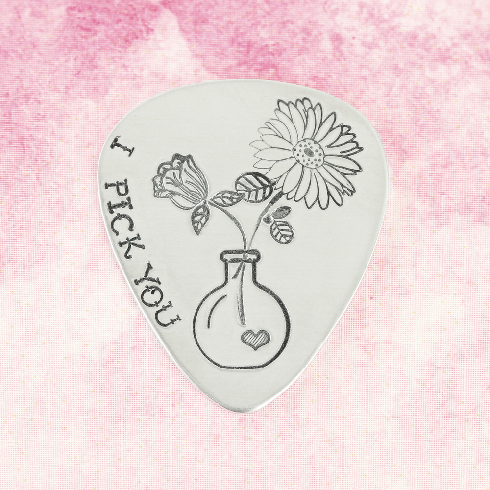Metal Stamping Tools Short and Round Flower Vase or Beaker Metal Design Stamp, 10.5mm - Beaducation Original